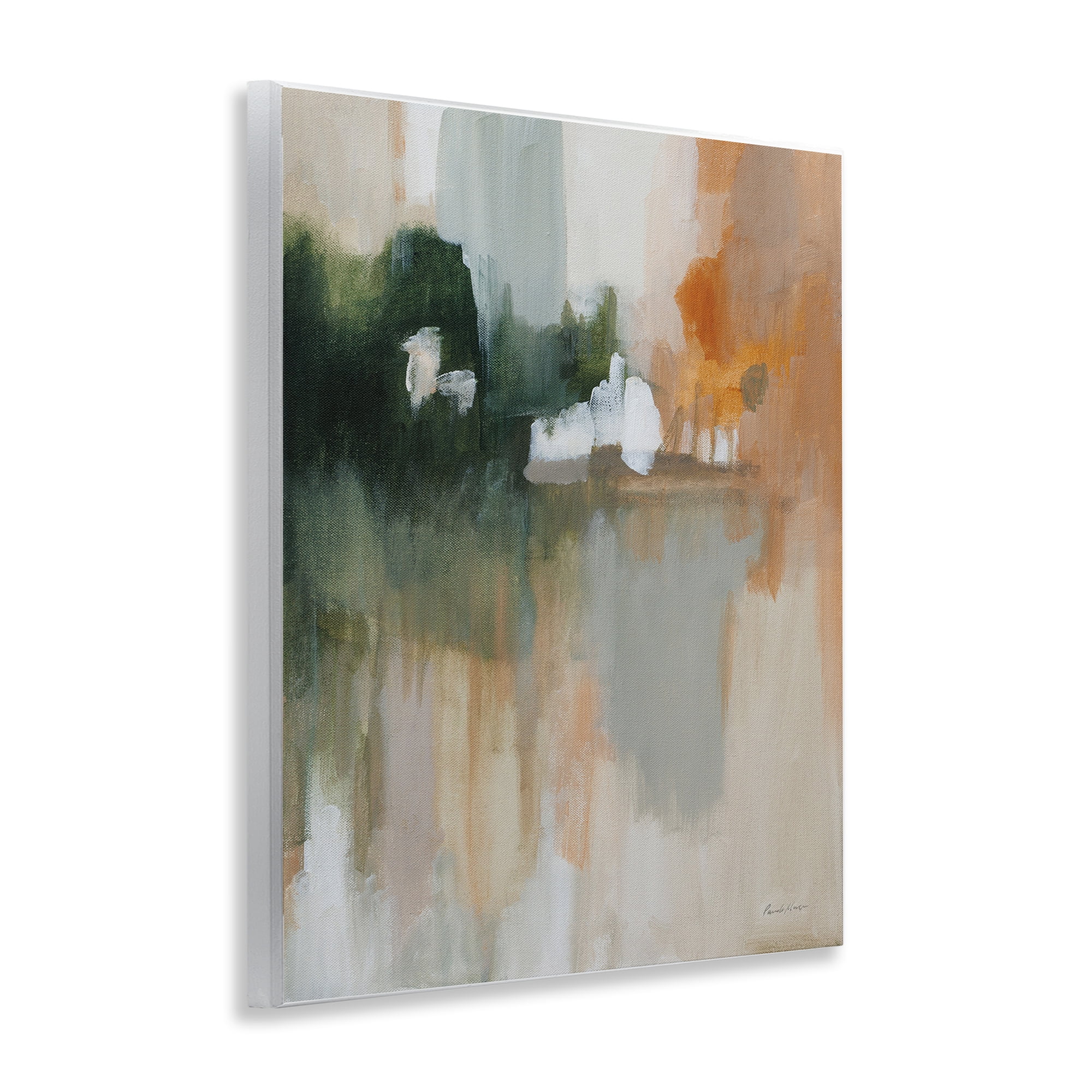 Stupell Industries Forest Secrets Abstraction Abstract Painting Unframed Art Print Wall Art, 11 x 14