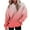 Watermelon Red, variant on Antqov Hoodies for Women, Pullover Gradient Drawstring Tops with Pocket, Outdoor Lightweight Activewear Sweatshirts
