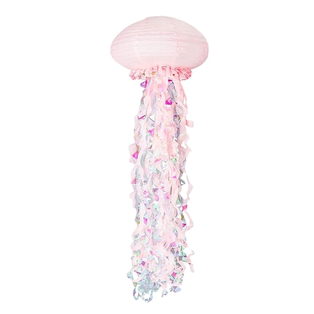 GUOOL Creative Paper Lantern under The Sea Party Decor Bright and Beautiful Sea Theme Pink