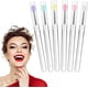 thumbnail image 1 of BR Juego de brochas de silicona para labios, 6 unidades, aplicadores de bálsamo labial reutilizables, perfectos para lápiz labial, sombra de ojos y mascarilla labial, 1 of 5