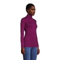 thumbnail image 3 of Lands' End Women's Petite Lightweight Fitted Long Sleeve Turtleneck, 3 of 3