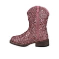 thumbnail image 3 of Roper Girls Glitter Galore Square Toe Cowboy   Ankle Boots, 3 of 5