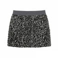thumbnail image 2 of Levmjia Women's Sequin Skirt Mini Solid Color Holiday Party Bodycon Skirt With Elastic Waist For Club Holiday Festive Vacation Outfit, 2 of 2