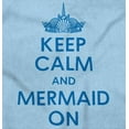thumbnail image 2 of Keep Calm Mermaid On Beach Day Cute Bodysuit Jumper Girls Infant Baby Brisco Brands 6M, 2 of 6