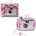 thumbnail image 7 of Sunnylife: Underwater Camera - Pink Floral - Pool Side Retro Film Camera, Detachable Waterproof Casing, Wrist Strap, Focus Free, Water & Beach, 35mm, 7 of 7