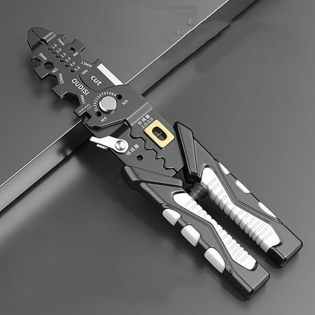 

Christmas Clearance Multi Functional New Patented Wire Stripping Pliers Wire Splitting Pliers Winding Pliers Wire Cutting Pliers Wire Stripping Pliers Leather Pressing Pliers