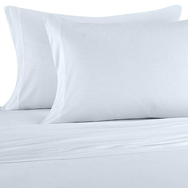 Pure Beech Jersey Knit Modal California King Sheet Set In Ice Blue Com Pure Beech Jersey Knit Modal California, California King Fitted Sheet Bed Bath And Beyond