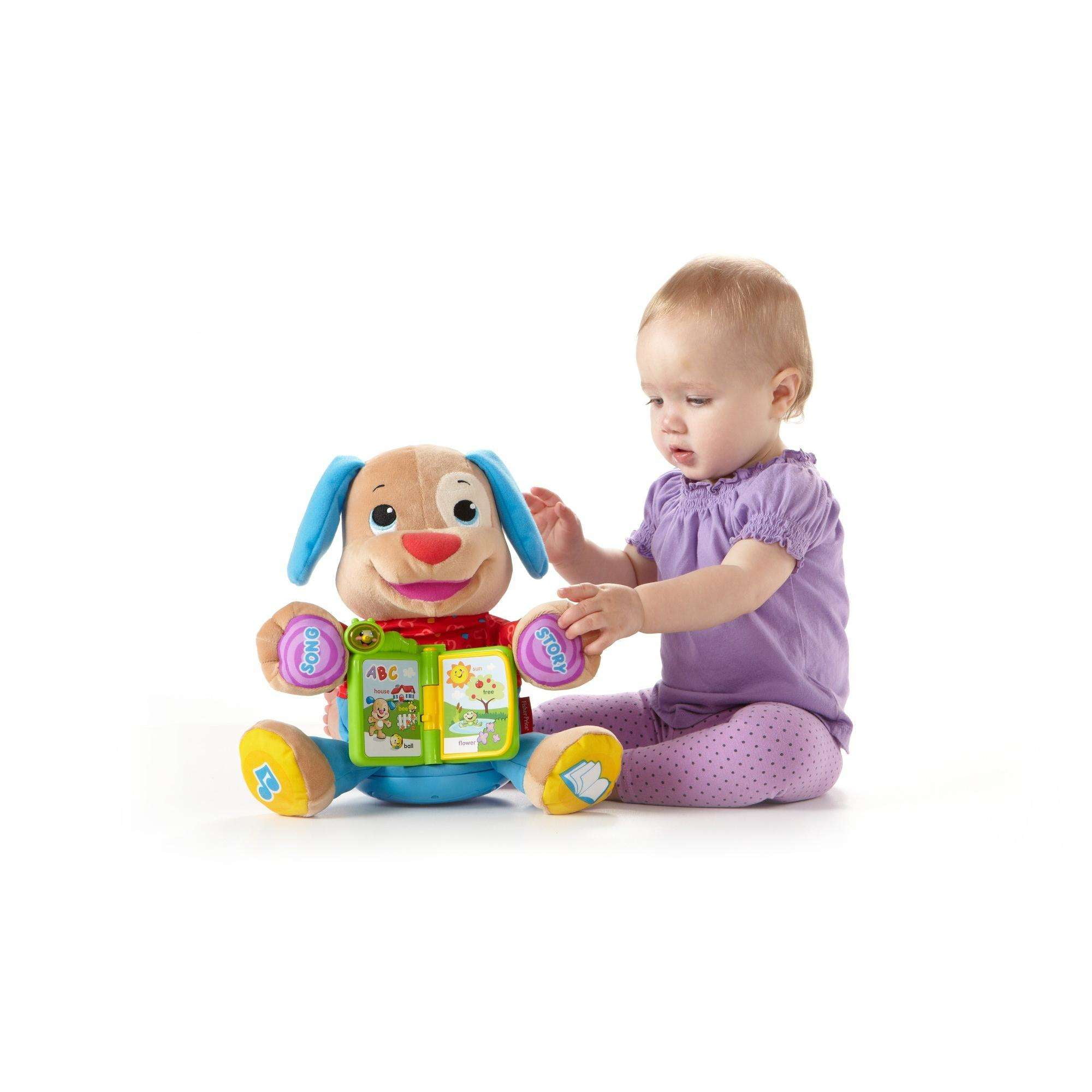 fisher price laugh and learn singin storytime puppy