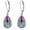 Amethyst Dragonfly, variant on Dragonfly Filigree Earrings Sterling Silver Teardrop Opal Filigree Leverback Earrings Gifts for Women Jewelry
