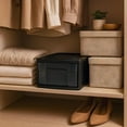 thumbnail image 6 of Open Box Homz Plastic 1 Drawer Medium Storage Cart - Black - 2 Pack, 6 of 11