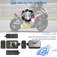 thumbnail image 2 of Cámara De Salpicadero De Moto Delantera Y Trasera 720P/1080P Usb Recargable Con Control De Cable 32G Tarjeta De Memoria Lector De Tarjetas Grabadora De Datos De Motocicleta Guardurnaity VI004642-00, 2 of 7