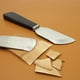 thumbnail image 5 of Cortador de cuero portátil para adelgazar, cortador multifuncional de acero cromado con mango de madera, 5 of 7
