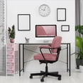 thumbnail image 6 of Sorbus Narrow Dresser Tower with 4 Drawers - Vertical Storage for Bedroom, Bathroom, Laundry, Closets, and More, Steel Frame, Wood Top, Tie-dye Fabric Bins (Pink), 6 of 9