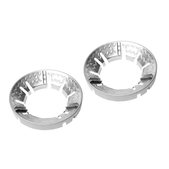 2x Cubierta de Ahorro de Energía de Gas, Anillo de Ahorro de Energía, Soporte para Olla Anillo de Estufa de Gas Antideslizante Duradero para El Hogar mayimx cubierta de ahorro de gas