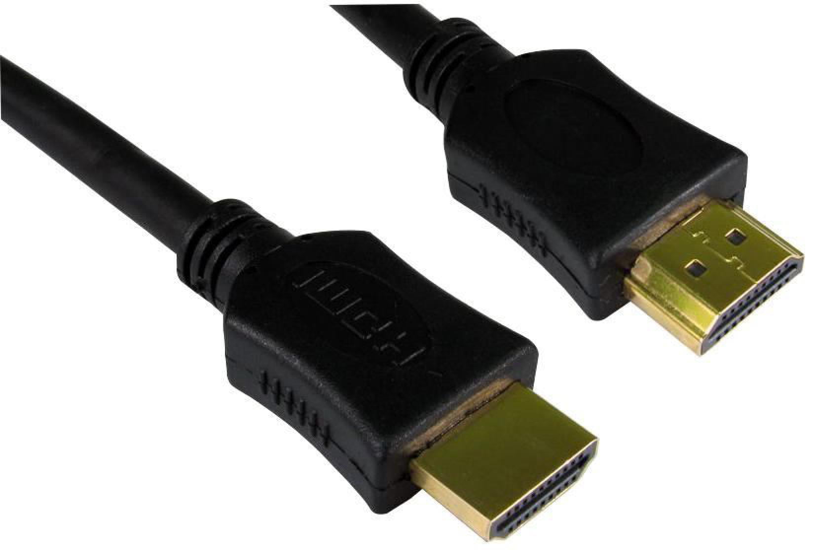PRO SIGNAL - High Speed 4K UHD HDMI Lead with Ethernet, to Male, 5m Black -