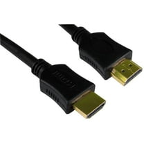 PRO SIGNAL - High Speed 4K UHD HDMI Lead with Ethernet, Male to Male, 0.5m Black