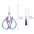 thumbnail image 3 of Jupean Vintage European Style Scissors,Stainless Steel,Embroidery Sewing Scissors, 3 Piece set, 3 of 7