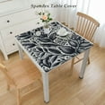 thumbnail image 2 of nygtbtfer Cotton Linen Tablecloth Dust-Proof for Kitchen Dining Table(, Rectangular, 2 of 7