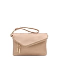 thumbnail image 2 of Bolso de mano con forma de rompecabezas, bolso de mano, bandolera, dorado rosa, 2 of 7