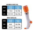 thumbnail image 2 of 6 Pairs Compression Socks for Women & Men, Socks for Running, Cycling, Athletic (S/M), 2 of 8