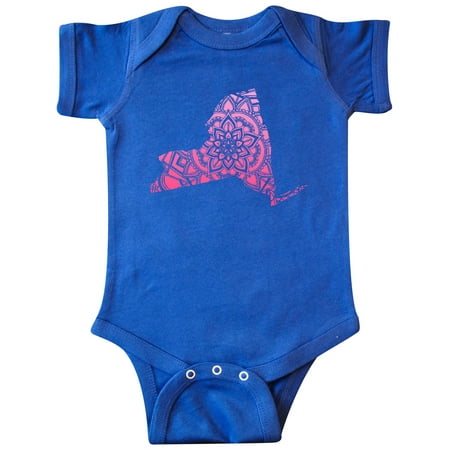 

Inktastic New York Silhouette Mandala Gift Baby Boy or Baby Girl Bodysuit