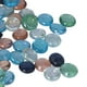 thumbnail image 4 of Piedras de cristal para paisajismo, acuario, paisajismo, cuentas de cristal azul, piedra de cristal, decoración de pecera, 4 of 8
