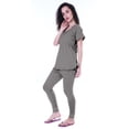 thumbnail image 2 of Moomaya Womens Nightwear Set Pyjama Cotton Sleepwear 2 Pcs Nightdresses, 2 of 7