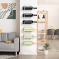 thumbnail image 5 of Sorbus Towel Holder For Bathroom Wall - 12 Level Wall Mounted Towel Rack Shelves For Rolled Bath Towels Washcloths Linen - Hanging Towel Racks For Bathroom Spa Salon Towel Storage Organizer, 5 of 5