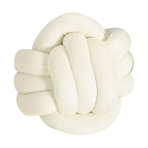 Knotted Pillow Nordic Thick Knot Pillow Ball for Bed Chair Living Room