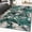 Green, variant on Luxe Weavers Modern Abstract Marble Swirl Blue 6x9 Area Rug, Indoor Carpet