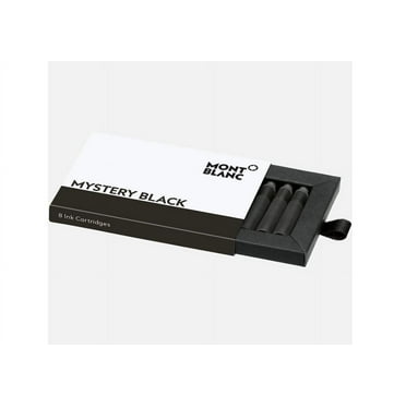 Montblanc 128197 INK CART MYSTERY BLACK 1 PACK=8CART PF