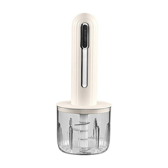 B Wireless Electric Meat Grinder Multifunctional Kitchen Appliance For Cooking Grinding Garlic Puree Small Food Processor Portable Rechargeable Easy Clean Home Use
