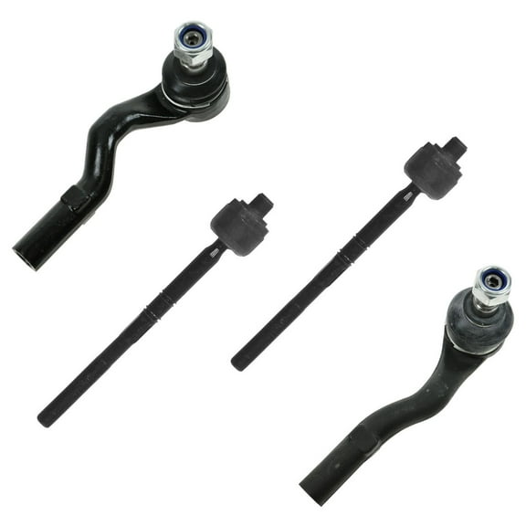 TRQ Front Tie Rod Set Fits Select 1996-1999 Mercedes-Benz E300 1996-2003 E320 1997 E420 1998-2002 E430 1999-2002 E55 AMG