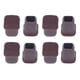 thumbnail image 2 of 8 Fundas Para Patas De Silla, Protector De Suelo TPE Con ​​Almohadilla De Fieltro, Juego De Tapas Para Patas De Muebles Para Mesa, Taburete, Marrón, 2 of 8