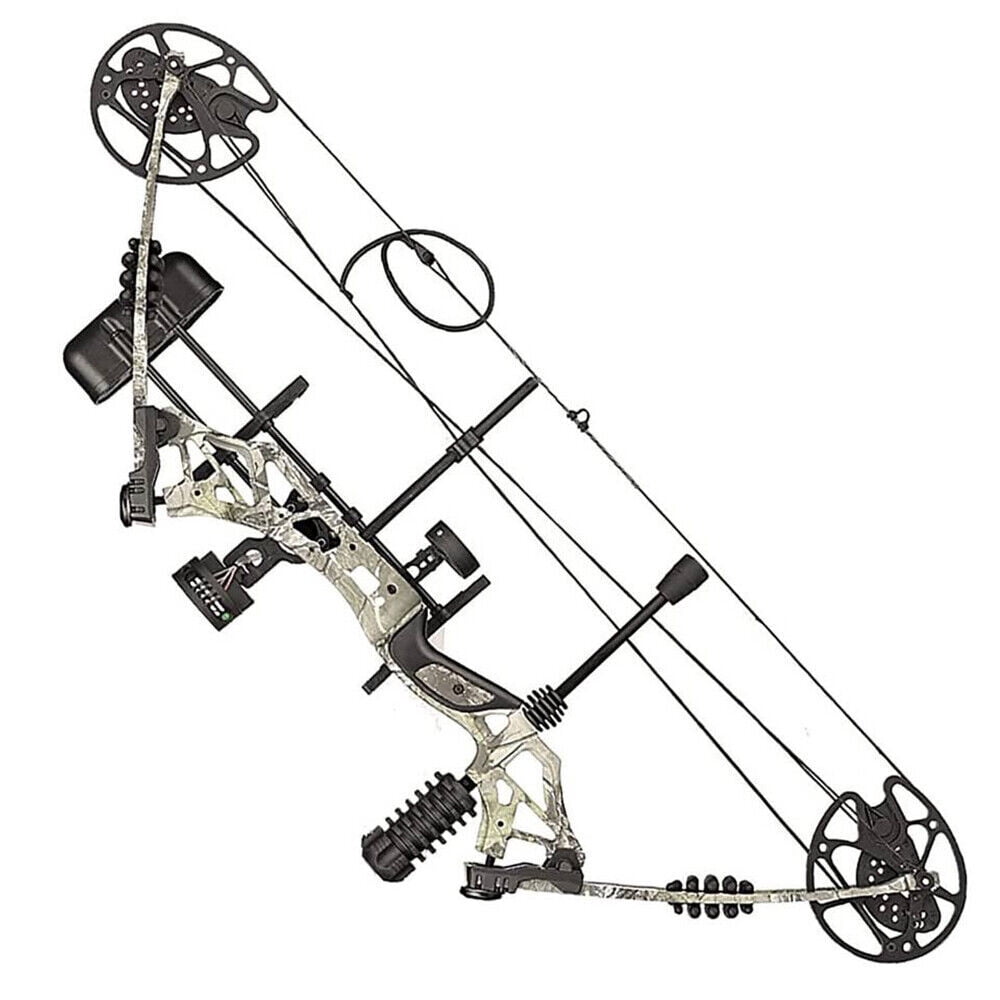 Compound Bow Carbon Arrow Set Field Archery 30-70lbs Target Bow Hunting Shooting