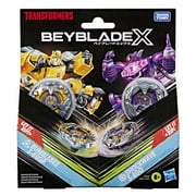 Beyblade X and Transformers Collab, Bumblebee 3-60GP vs. Shockwave 5-80O, Ages 8+