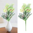 thumbnail image 3 of Plantas artificiales para interiores y exteriores, follaje de hojas falsas, decoración para el hogar, oficina y jardín, 3 of 8
