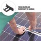thumbnail image 3 of unbranded 12Ud Pinzas Para Panel Fotovoltaico Guía Para Drenaje Y Limpieza De En Jardín Negro, 3 of 8