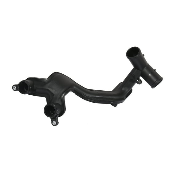 Vehicle Water Pump Outlet Tube LR018275 for Land Rover LR4 for Land Rover for Range Rover Sport 2010-2013 Plastic Black