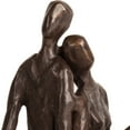 thumbnail image 2 of Danya B. Romantic Couple Cast Bronze Sculpture Contemporary Home Decor for Any Room or Office, Unique Gift for Birthday, Wedding, Anniversary, Valentine's Day, 2 of 3