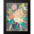 thumbnail image 2 of Vess, June Erica 15x18 Black Modern Framed Museum Art Print Titled - Fauvist Flora II, 2 of 5