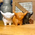 thumbnail image 2 of EIMELI Highland Cow Figurine, 2 of 5