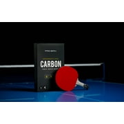 PRO-SPIN Ping Pong Paddle with Carbon Fiber, Performance-Level Table Tennis Racket, Shakehand Grip