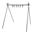 thumbnail image 3 of Estante para Acampar Al Aire Libre Almacenamiento Plegable Ollas Y Sartenes Colgador Con Gancho (L), 3 of 9