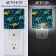thumbnail image 2 of Sea turtles LED Square Night Lights for a Bright and Stylish Ambiance - Ideal for Bedrooms and Hallways - Energy Efficient Plugin Lamps with Auto Sensor, 2 of 6