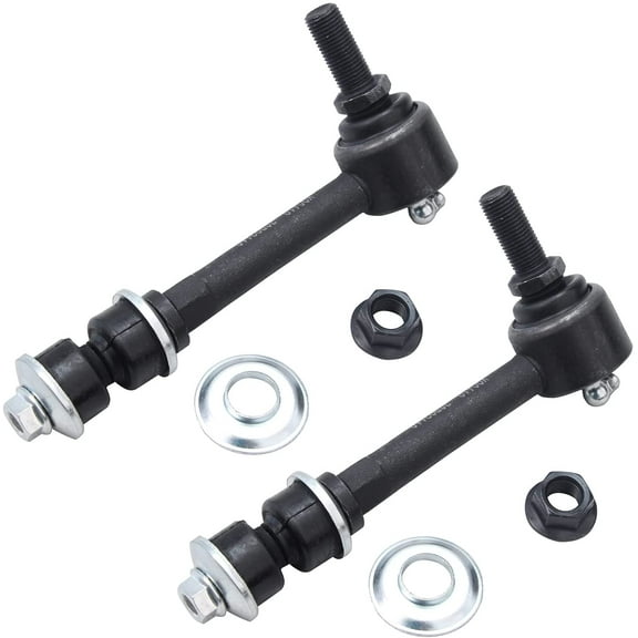 Detroit Axle - Rear 2pc Sway Bars for 1996-2002 Toyota 4Runner, 2 Stabilizer Sway Bar End Links 1996 1997 1998 1999 2000 2001 2002 Replacement
