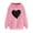 Pink, variant on Under 10$ Buigttklop Women'S Print Winter Hoodie Pullover Tops Long Sleeved Comfortable Sweatshirt
