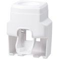 thumbnail image 1 of Toothbrush Holder, Dustproof Wall Mounted Convenient Toothpaste Squeezer Toothpaste Dispenser, Automatic Electric Tooth Pastetooth Dispenser Squeezer for Bathroom, 1 of 8