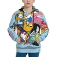 thumbnail image 3 of Adventure Time Animated Youth Sweatshirt Hoodies Fashion Teen Hooded Hoody Pullover Clothes With Pocket For Boys Girls Clothing, 3 of 8