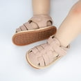 thumbnail image 3 of Baby Girls Boys Sandals Infant Summer Beach Shoes Anti Slip Rubber Sole Outdoor First Walking Crib Shoes, 3 of 6